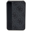 Guess GUPB10DP4GEGK power banka 10000 mAh, 18 W, 4G Leather Metal Logo, čierna