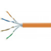 Equip 404553 Cat7 S/FTP inštalačný kábel v balení, 1000 m, bez halogénov (LSZH), oranžový