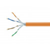 Equip 404553 Cat7 S/FTP inštalačný kábel v balení, 1000 m, bez halogénov (LSZH), oranžový