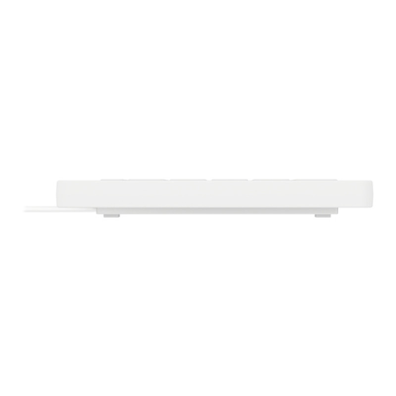 Active Key AK-C7412 USB klávesnica, francúzske rozloženie, biela