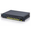 DIGITUS DN-95333 10 Gigabit 8-portový nespravovaný PoE+ switch (80 W)