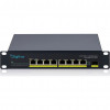 DIGITUS DN-95333 10 Gigabit 8-portový nespravovaný PoE+ switch (80 W)
