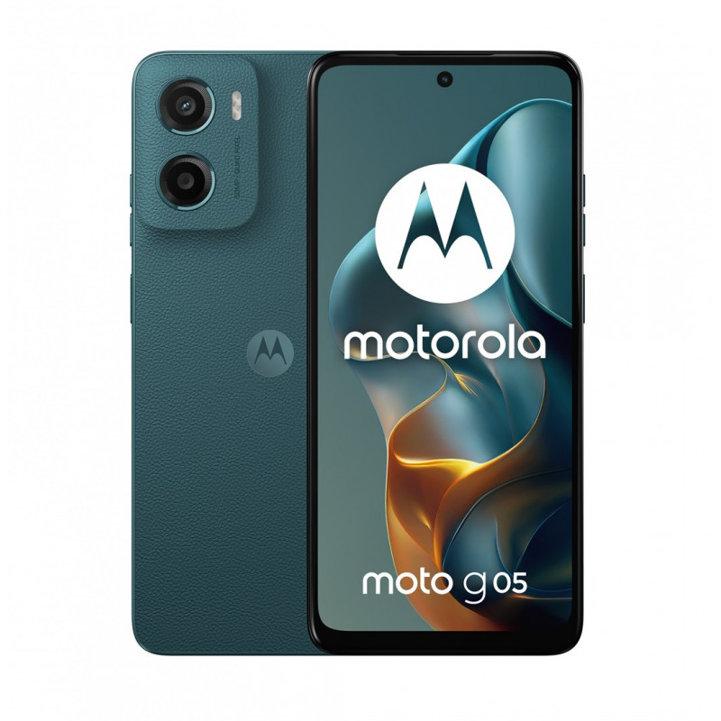 Motorola moto g05 4G Smartphone, 6,67", 4 GB RAM, 128 GB, 5200 mAh, zelený