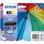 Epson 406 Umbrella C13T17G64010 Originálna 4-farebná atramentová kazeta, multipack, 6 ml