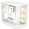 HYTE Y50 Snow White PC skriňa, biela, temperované sklo x 3