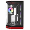 HYTE Y50 Wild Cherry PC skriňa, červená, temperované sklo x 3