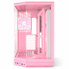 HYTE Y50 Strawberry Milk PC skriňa, svetloružová, temperované sklo x 3