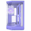 HYTE Y50 Taro Milk PC skriňa, fialová, temperované sklo x 3
