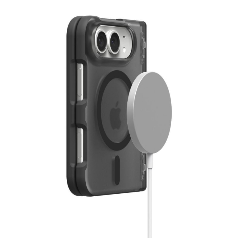 Spigen Ultra Hybrid Pro MagFit puzdro pre Apple iPhone Duo, mrazivo čierna