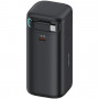 USAMS US-CD216 XMF Series powerbanka 18000 mAh, PD 45W rýchle nabíjanie, s káblom USB-C, čierna