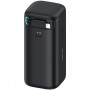 USAMS US-CD217 XMF Series powerbanka 18000 mAh, PD 45W rýchle nabíjanie, s káblom Lightning, čierna
