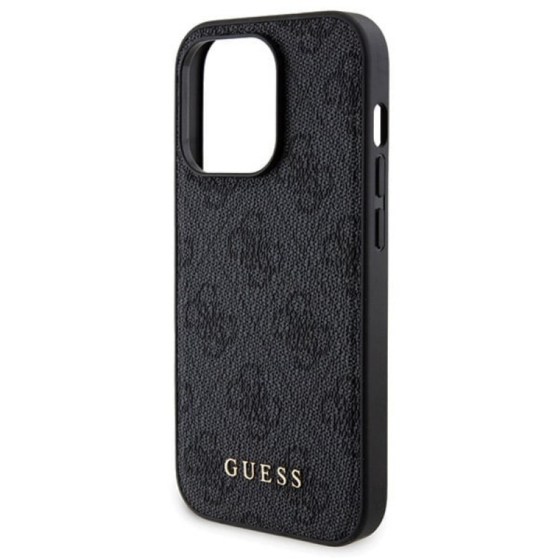 Guess GUBPM5P14X4GEMGK Apple iPhone 14 Pro Max pevné puzdro + 5000 mAh MagSafe powerbanka, sada, 4G Metal Logo, čierna
