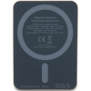 Guess GUPBM5AL4DMD 4G Strassed Metal Logo MagSafe indukčná powerbanka 5000 mAh, 15W, zlatá