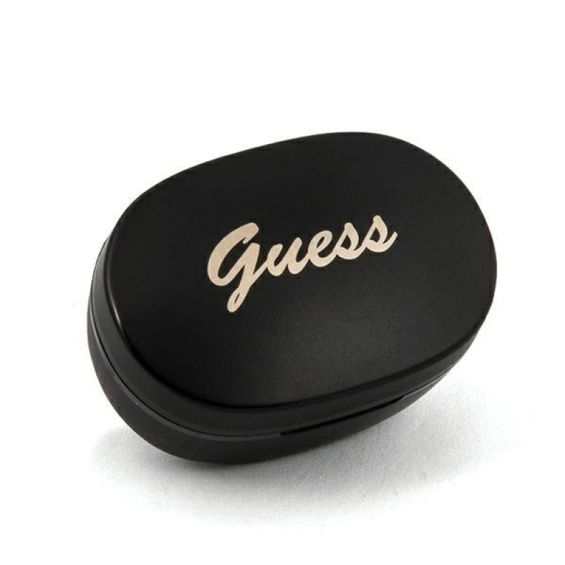 Guess GUTWST30BK bezdrôtové TWS slúchadlá do uší s dokovacou stanicou, Bluetooth 5.0, čierne