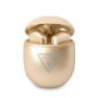Guess GUTWST82TRD Bezdrôtové TWS slúchadlá do uší s dokovacou stanicou, Triangle Logo, Bluetooth 5.0, zlaté
