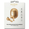 Guess GUTWST82TRD Bezdrôtové TWS slúchadlá do uší s dokovacou stanicou, Triangle Logo, Bluetooth 5.0, zlaté