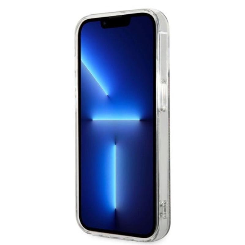 Guess GUBPP14XH4EACSW Puzdro + bezdrôtová nabíjačka Apple iPhone 14 Pro Max hnedý hardcase, 4G Print, MagSafe