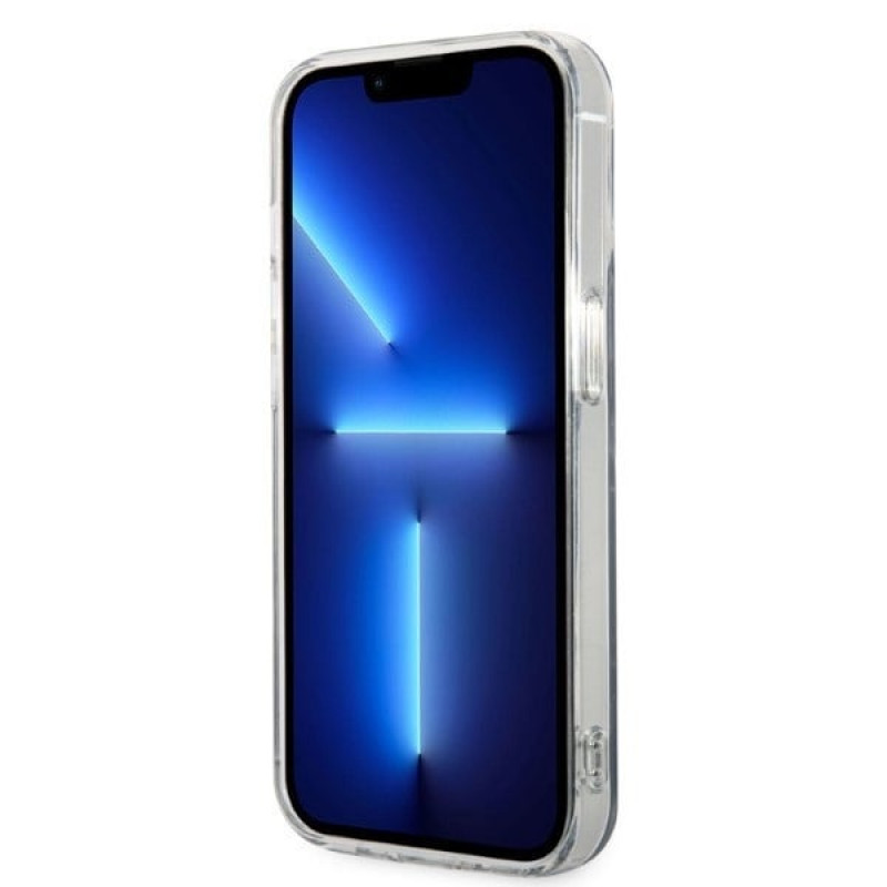 Guess GUBPP14XHMEACSK Puzdro + bezdrôtová nabíjačka Apple iPhone 14 Pro Max čierne hardcase, Marble, MagSafe
