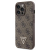 Guess GUHCP13LP4TDSCPW Apple iPhone 13/13 Pro hnedé puzdro hardcase, Crossbody 4G Metal Logo