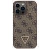 Guess GUHCP13LP4TDSCPW Apple iPhone 13/13 Pro hnedé puzdro hardcase, Crossbody 4G Metal Logo