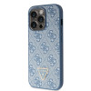 Guess GUHCP14XP4TDSCPB Apple iPhone 14 Pro Max modré puzdro hardcase, Crossbody 4G Metal Logo
