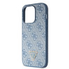 Guess GUHCP14XP4TDSCPB Apple iPhone 14 Pro Max modré puzdro hardcase, Crossbody 4G Metal Logo