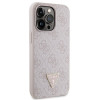 Guess GUHCP13LP4TDSCPP Apple iPhone 13/13 Pro ružové puzdro hardcase, Crossbody 4G Metal Logo