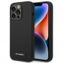 Karl Lagerfeld KLHMP14LSLMP1K Apple iPhone 14 Pro čierne puzdro hardcase, Silicone Plaque, MagSafe