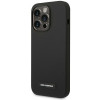 Karl Lagerfeld KLHMP14LSLMP1K Apple iPhone 14 Pro čierne puzdro hardcase, Silicone Plaque, MagSafe