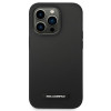 Karl Lagerfeld KLHMP14LSLMP1K Apple iPhone 14 Pro čierne puzdro hardcase, Silicone Plaque, MagSafe