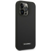 Karl Lagerfeld KLHMP14LSLMP1K Apple iPhone 14 Pro čierne puzdro hardcase, Silicone Plaque, MagSafe