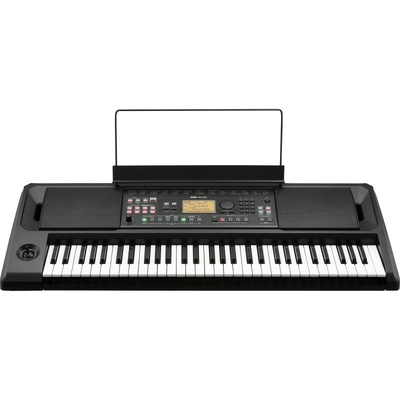 Korg EK-50 elektrický keyboard, digitálny syntetizátor, 61 klávesov, čierny