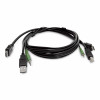 Kábel HDMI KVM StarTech.com SKHDMMKVM-06-TAA spĺňajúci TAA, USB 2.0, 3,5 mm audio, 1,8 m