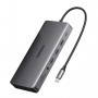 Dokovacia stanica pre notebook Ugreen Revodok Pro 313 USB-C (15978), UGR1851, 100 W, sivá