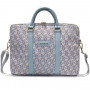 Taška na notebook Guess GCube Stripes GUCB15HGCFSEB, do 16 palcov, modrá