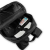 Batoh BMW BMBP15SPCTFK 16-palcový, Carbon&Leather Tricolor, čierny