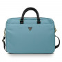 Taška na notebook Guess GUCB15NTMLLB do 16 palcov, Nylon Triangle Logo, modrá