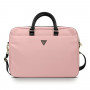Taška na notebook Guess GUCB15NTMLLP do 16 palcov, Nylon Triangle Logo, ružová