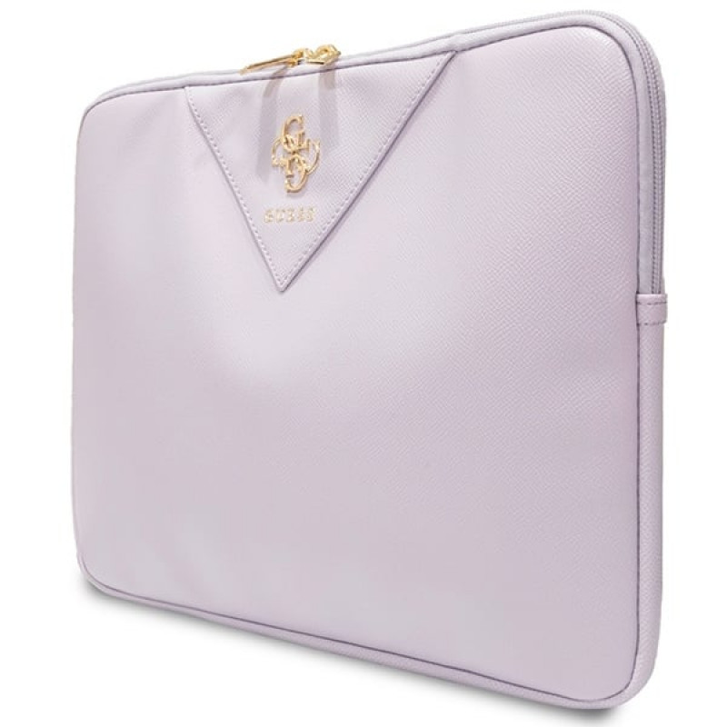 Guess GUCS14ZPGSTEGU puzdro na notebook, 14", Triangle 4G, fialové