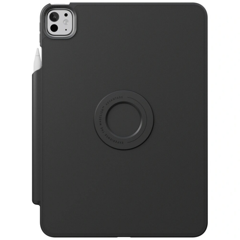 UNIQ Rovus Snapmount Magnetic 360 Rotating Detachable puzdro na tablet pre Apple iPad Pro 11 2024, čierne