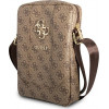 Guess GUTB10G4GFBR puzdro na tablet, 10 palcov, hnedé 4G Big Metal Logo
