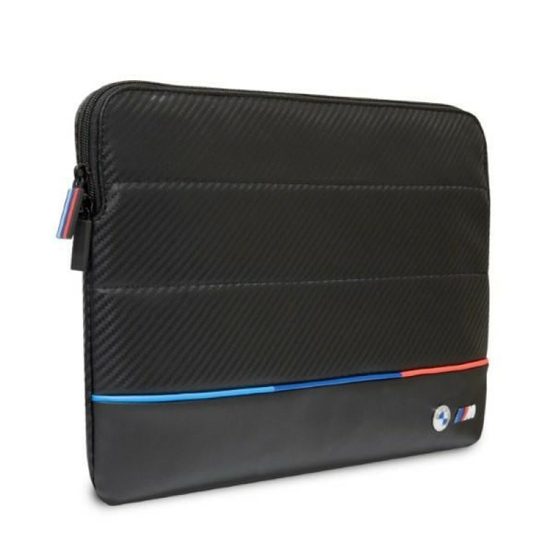 BMW BMCS16PUCARTCBK puzdro na notebook, 16 palcov, čierne Carbon Tricolor
