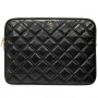 Guess GUCS14ZPSQSSGK puzdro na notebook, 14", Quilted 4G, čierne