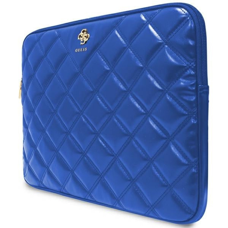 Guess Quilted 4G puzdro na notebook GUCS14ZPSQSSGB 14", modré