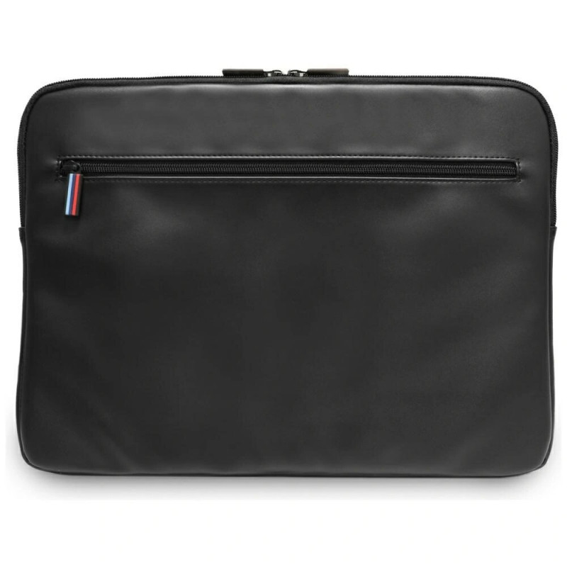 Puzdro na notebook BMW Carbon Pockets & Metal Logo 14", čierne