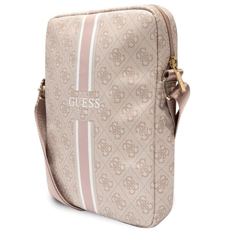 Guess GUTB10P4RPSP 4G Stripes taška na tablet 10", ružová