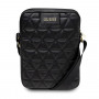 Guess GUTB10QLBK Prešívaná taška na tablet 10", čierna