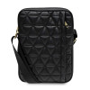 Guess GUTB10QLBK Prešívaná taška na tablet 10", čierna