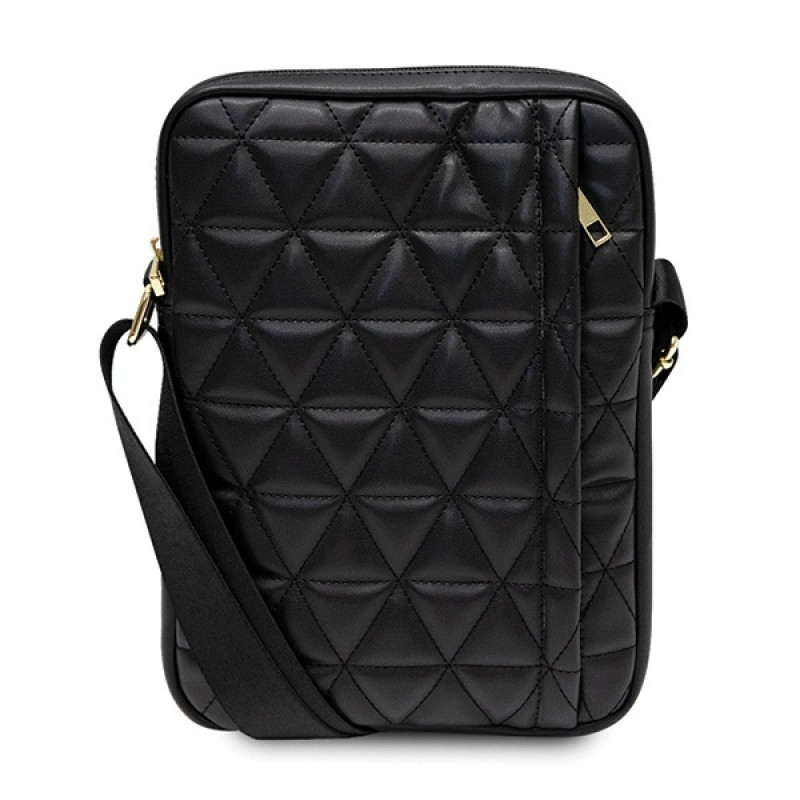 Guess GUTB10QLBK Prešívaná taška na tablet 10", čierna