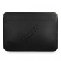 Guess GUCS13PUSASBK Saffiano Script puzdro na 13" notebook, čierne